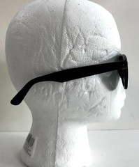 Vintage Black Classic 80s Retro Sunglasses Green/Gray Lens, UV protection, China