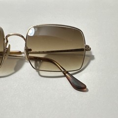 Ray-Ban Rectangle RB 1969 Gold/Brown Shaded (9147/51) Sunglasses