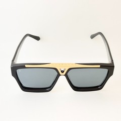 Louis Vuitton Z1502W Evidence Sunglasses Black Frame Dark Lens 60-13-145