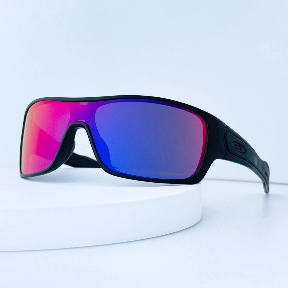 Oakley Turbine Rotor OO9307 Sunglasses Matte Black Violet Lens UV400