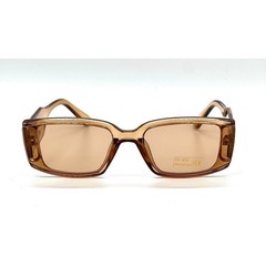 Men Sunglasses Fashion Designer Beige Retro Rectangle Trendy Style Lentes New