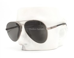 Gucci Aviator Sunglasses GG 1288SA 001 Shiny Gunmetal w/case – Alternative Fit