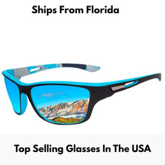 Polarized Sports Sunglasses UV400 Cycling Driving Fishing Running Mirror Glasses