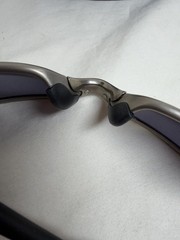 Vintage Oakley Juliet X Metal Plasma Ice Iridium Sunglasses JE041982A USA 2004