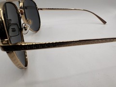 Authentic Versace Avanti Pilot Sunglasses 2217 Gold Frame | Dark Gray Lens