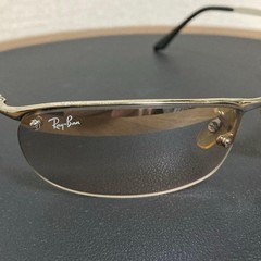 RayBan RB3186 Sunglasses Metal Frame Smoke Gradient Sports Style Rare Italy