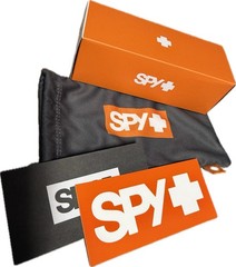 Spy Optic Dirty Mo Sunglasses – Soft Matte Black / Happy Rose Red Spectra NEW
