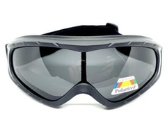 Men’s Large MOTORCYCLE Riding Padded GOGGLES Polarized Lens Protective Eyewear