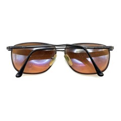 Serengeti Eyewear Aviator Black Metal Sunglasses Frames 61-12 140 Designer Japan