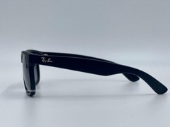 Ray Ban Justin Matte Black RB4165 622/T3 55mm Gradient Polarized Sunglasses New