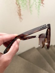 New Ray Ban Blaze Wayfarer RB4440-N 4440 Havana Brown Lens 141mm Width