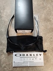 🔥 NEW Authentic Oakley O009238-923804BLACK Fives Squared Sunglasses 54-20 BLACK