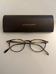 Timberlake’s FAV~ OLIVER PEOPLES RILEY-R Optical MSRP$463 Cocobolo Havana RARE
