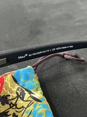 Maui Jim Byron Bay Matte Black Polarized Sunglasses 62mm