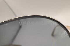 Authentic Versace Avanti Pilot Sunglasses 2217 Gold Frame | Dark Gray Lens