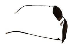 ATX OPTICAL XXL 150mm Mens Polarized Flex Steel Wire Frame Driving Sunglasses