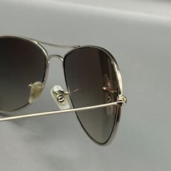 Ray-Ban RB 3362 Cockpit 003/32 Sunglasses Silver Gradient 59-14 Used
