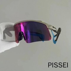 Oakley Stunt Wing Sports Glasses 9519 Purple Red Polarized Lenses Outdoor IN BOX