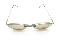 STEEL-EYEZ BY CHARMANT CLIP-ON BRONZE SPORTS WRAP SUNGLASSES 47-20-140 117620