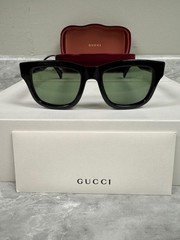 GUCCI | NEW | 1135S | 1135S – 001 | 51 | BLACK | GREEN | POLARIZED – 51 GUCCI