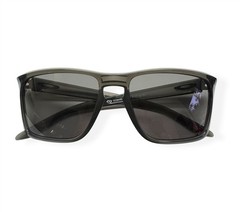 Oakley Sylas Sunglasses Transparent Gray Prizm Gray OO9448-3157 with Pouch