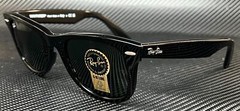 RAY BAN RB2140 901 Black Square Unisex 50 mm Sunglasses