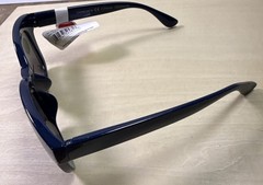 Peepers 2481B Center Stage Sunglasses +2.00 Bifocal Navy Blue NWT 50-20-146-45mm