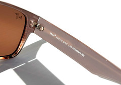 NEW Maui Jim KEAHI Brown Stripes POLARIZED HCL Bronze GLASS Sunglass H873-10
