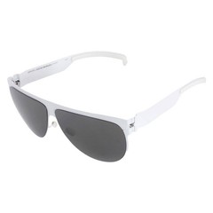 Mykita Dark Grey Browline Unisex Sunglasses COLLAB-ELEKTRA F57 64 COLLAB-ELEKTRA