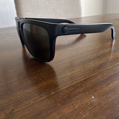 Electric Knoxville Square Sunglasses Black Plastic Frame Tinted Lens 135mm