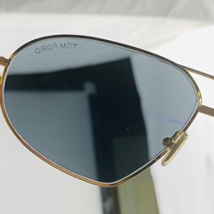 Tom Ford Sunglasses mod. Bradford BTF771 30A Gold Aviators Made in Italy