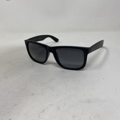 Ray-Ban JUSTIN RB4165 622/t3 54-16 Matte Black W/ Gray Polarized Lens S68