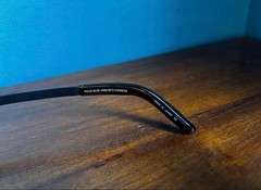 SOLID BLUE TALEX TYPE1 POLARIZED LENS SUNGLASSES
