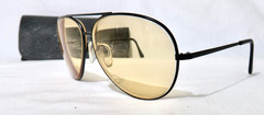 Serengeti Drivers 5222C, Japan Vintage Aviator Sunglasses Black metal frames