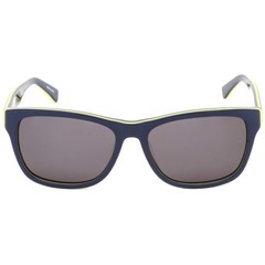 Lacoste Unisex Sunglasses Blue and Yellow Rectangular Plastic Frame L683S 414