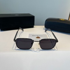 MAYBACH MACH ONE Black Dark Gray 55口18-143 Luxury Sunglasses w/ Case