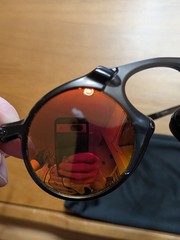 ​RARE Oakley Madman Dark Carbon Ruby Iridium Polarized Worn by Jimmy Hadder