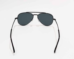 Ray-Ban Sunglasses RB3625 New Aviator Polished Black Frame Dark Grey Lens 58mm