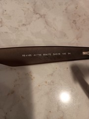 Ray-Ban Sunglasses JUSTIN MATTE HAVANA RB4165 865/7Z – 54mm