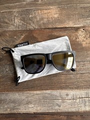 Smith Optics Lowdown 2 ChromaPop Polarized Sunglasses Matte Black/Gold Mirror