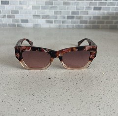 Von Zipper New Sunglasses Fawn Floral Frame Rose Gold Made in Italy