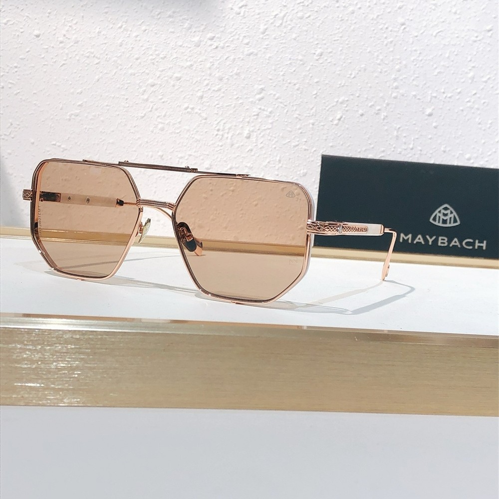 Maybach Z1993 Luxury Square Sunglasses 60-16-145 Unisex Eyewear