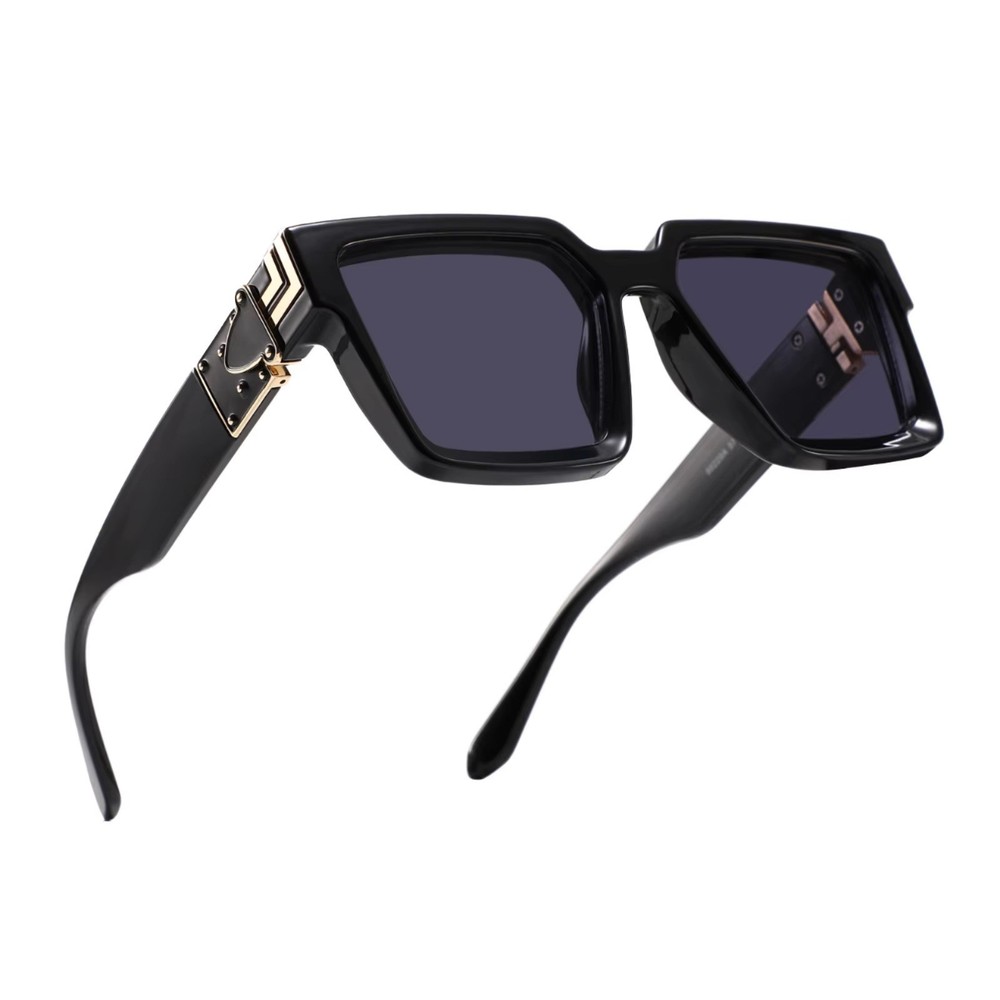 Celebrity Sunglasses Music Festival Party Men Shades Red Frame Black Lens UV400