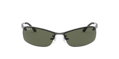 Ray-Ban RB3183 Gunmetal/G-15 Green Polarized 63mm Sunglasses RB3183 004/9A 63-15