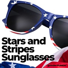 2 Pairs Bulk American Sunglasses USA Flag Classic Patriot
