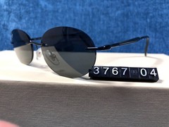 RAY BAN RB3767 002/87 BLACK Dark Grey Unisex 54/18mm Sunglasses 145MM