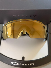 Oakley Kato Sunglasses OO9455 Polished Black Frame PRIZM 24K Mirror Lens