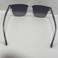 Tom Ford Hudson Polarized Smoke Gradient Square Men’s Sunglasses