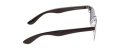 Polarized Street and Sport Sunglasses ,Black Frame/Clear/Gray Lens