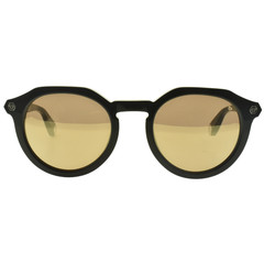 NEW!! PHILIPP PLEIN SPP002 700G 51-22-145 Black Round Full Rim Mens Sunglasses